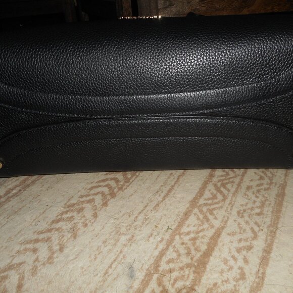 NWT Kate Spade  black leather classic handbag - Picture 9 of 10